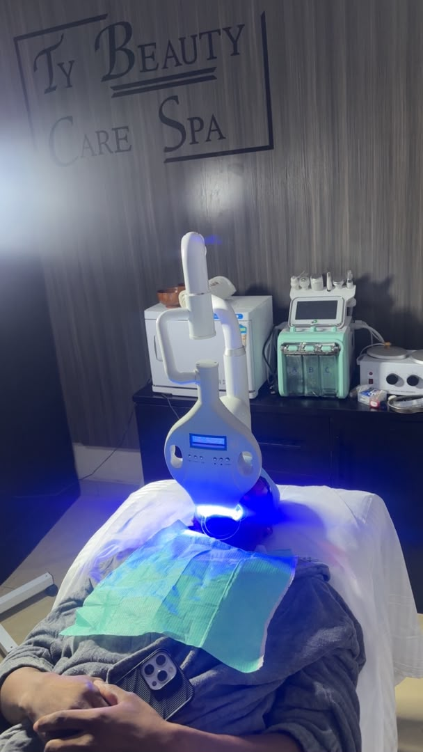 Advanced beauty treatment equipment at TY Beauty Care Spa