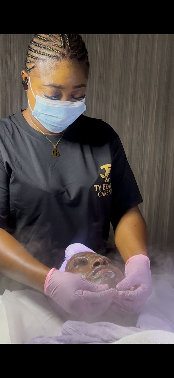 Facial treatment at TY Beauty Care Spa